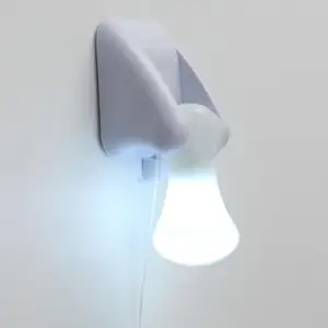 סוללה מופעל מתג חוט למשוך מתכוונן זווית LED הנורה שימושית