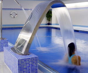 Nuevo diseño barato <span class=keywords><strong>interior</strong></span> o al aire libre <span class=keywords><strong>mini</strong></span> <span class=keywords><strong>piscina</strong></span> lámina de agua cascada para spa <span class=keywords><strong>piscina</strong></span> - Product Image 5