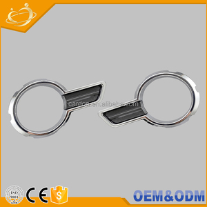 Cutout decorative door plate chromo fog light cover for toyota hilux revo 2015 - Product Image 1