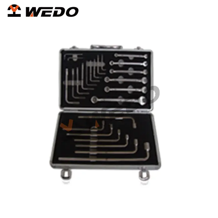 HIGH QUALITY NEW PRODUCTS WEDO OEM Manufacturer UKAS/GS/FM/ISO9001 Certificate NONMAGNETIC TITANIUM 24PCS TOOLS SET