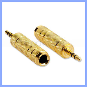 Convertidor de <span class=keywords><strong>Conector</strong></span> de Audio para Auriculares de 6.5mm a 3.5mm, <span class=keywords><strong>Conector</strong></span> de Micrófono Hembra a Macho, Convertidor de <span class=keywords><strong>Conector</strong></span> para Auriculares - Product Image 5