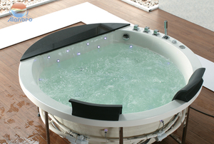 Alanbro Luxe Construit baisse <span class=keywords><strong>Baignoire</strong></span> À Remous <span class=keywords><strong>Douche</strong></span> Bain À Remous BC654 Aucune Jupe - Product Image 5