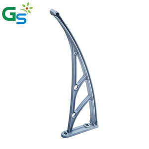 Soporte de aleación de aluminio <span class=keywords><strong>Naturecare</strong></span>, toldo de policarbonato para ventana, 600x1000mm - Product Image 1