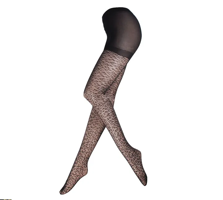Fashion leopard print pantyhose sexy nylon tights for lady