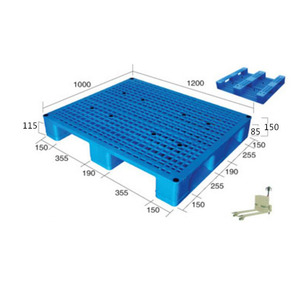 Peso ligero euro tamaño <span class=keywords><strong>1000</strong></span>*1200mm Borde de plástico estanterías fabricante de palets - Product Image 4