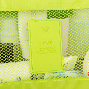 Wholesale Fashionable Polyester Cosmetic Bag with Zipper Closure Clear Travel Mesh <strong>Make</strong> <strong>up</strong> <strong>Pouch</strong> - Product Image 3