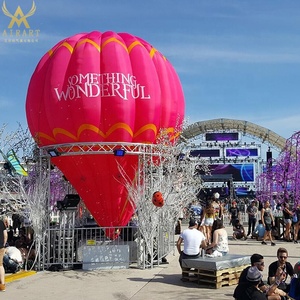 Romántica boda jardín inflable globo de aire caliente con soplado por aire - Product Image 1