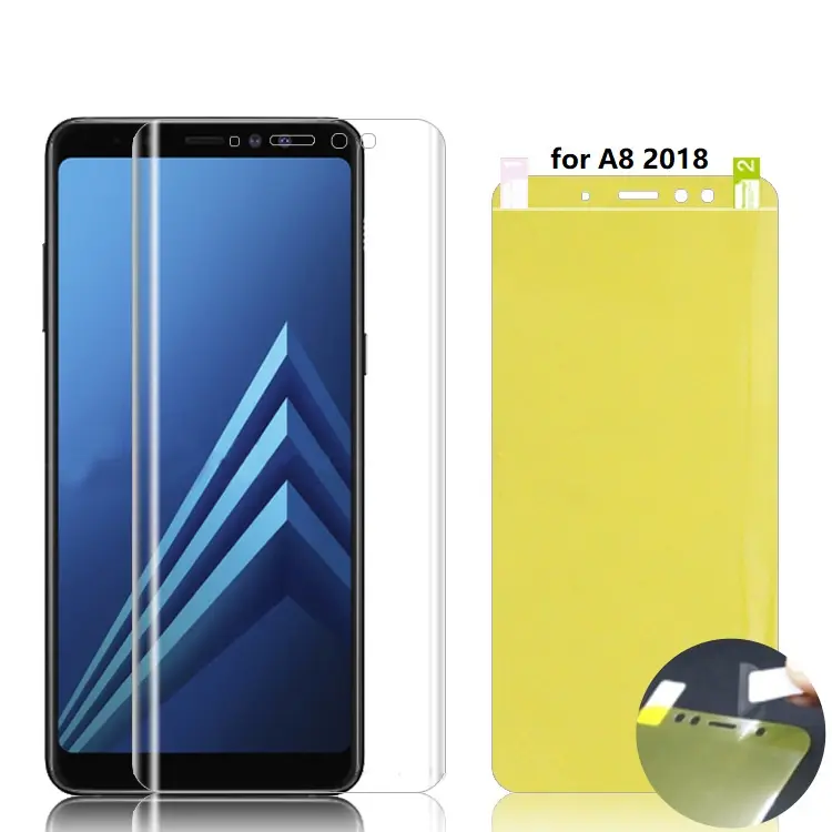 Oem Soft Full Curved Lcd Screen Protector Film For Samsung A9 Star Lite A9 Pro A8 Star