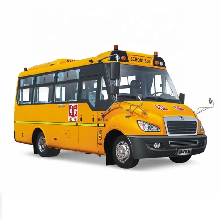 Dijual panas 6.6 m bus sekolah/sekolah bus digunakan fo