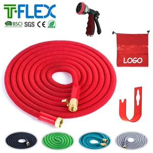 Magic expandible latex flexible elastico encogimiento <span class=keywords><strong>manguera</strong></span> de <span class=keywords><strong>jardin</strong></span> <span class=keywords><strong>para</strong></span> América 50ft anaconda Azul expandible agua manguer - Product Image 1