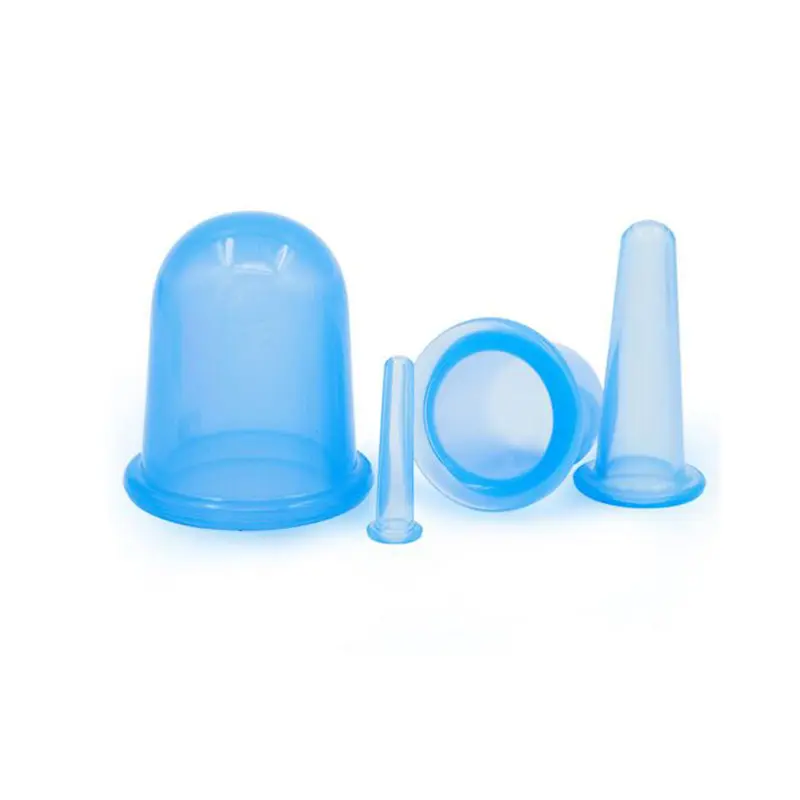 Health care small body cups anti cellulite vacuum silicone massage cupping cups 5.5cm * 5.5cm