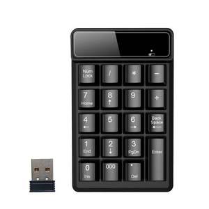 2017 Suspension keycap 2.4GHZ facile à transporter Sans Fil <span class=keywords><strong>Numérique</strong></span> <span class=keywords><strong>Clavier</strong></span> <span class=keywords><strong>Numérique</strong></span> - Product Image 2