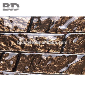 Azulejos de Metro brillantes de cristal con textura rocosa de estilo moderno, decoración de pared de 5mm para baño, cocina, ducha, salpicaduras para villas - Product Image 6