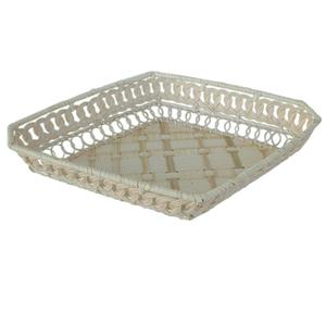 Panier à pain écologique en rotin de bambou Panier de rangement quotidien multifonctionnel Emballage de cartons de stockage PC en osier coloré - Product Image 1