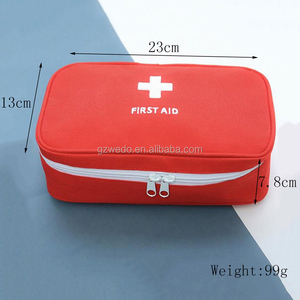 Kit di Pronto Soccorso da Viaggio, Borsa Medica per Auto, Piccola Scatola Medica per Casa, Astuccio Vuoto per Emergenze e Sopravvivenza, Custodia Utility per Esterni, <span class=keywords><strong>Solo</strong></span> Borsa - Product Image 3