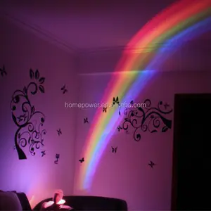 LED Regenbogen Projektor Lampe Nachtlicht