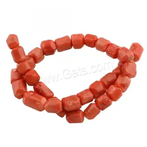 Popular Natural Coral beads jewelry making bulk bead different styles for choice Hole: 1mm 32PCs/Strand 1268453