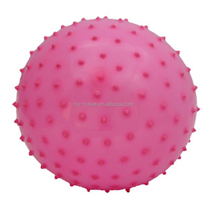 Aufblasbarer <span class=keywords><strong>6</strong></span> Zoll Rosa Knobby Spike <span class=keywords><strong>Ball</strong></span> für Kinderspiele - Product Image 1