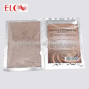 Salon Gebruikt Chocolade Soft Gezichtsmasker Poeder Anti-Allergie Poeder Peel Off Masker Spirulina Poeder Gezichtsmasker