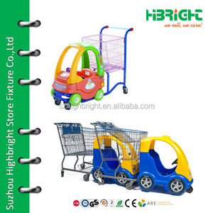 <span class=keywords><strong>Supermercado</strong></span> niño <span class=keywords><strong>carro</strong></span> de compras con el coche de juguete - Product Image 2