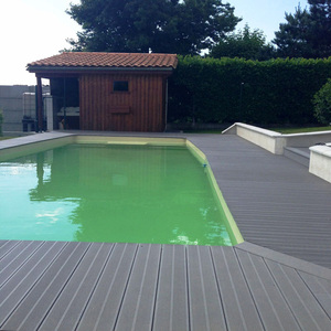 Wpc teck bateau en plastique bois feuillus <span class=keywords><strong>gris</strong></span> <span class=keywords><strong>parquet</strong></span> rainuré - Product Image 4