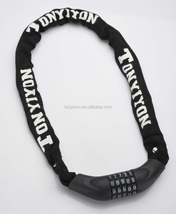 Khóa xích xe đạp và xe máy với mã số 5 chữ số, 4 màu khác nhau - Product Image 4