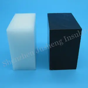 Tablero de bloques delrin de plástico mecanizado cnc Duro Personalizado