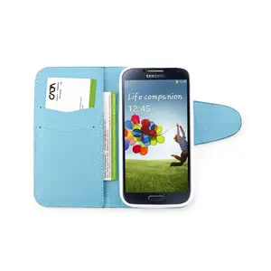 GENUINE BRAND NEW SAMSUNG LEATHER POUCH CASE COVER FOR GALAXY S4 i9500