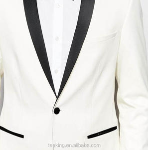 Fancy Abiti Da Sposa Uomini Equipaggiata <span class=keywords><strong>Blazer</strong></span> <span class=keywords><strong>Bianco</strong></span> - Product Image 4