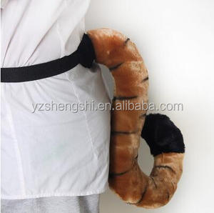 טייגר <span class=keywords><strong>paw</strong></span> זנב ראש להקת קטיפה צעצוע ילד cosplay תלבושות/קטיפה נמר זנב לילדים לשחק משחק - Product Image 2