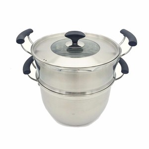 Casserole vapeur en acier inoxydable de haute qualité 2 en 1 / Casserole à couscous Casserole de cuisson - Product Image 4