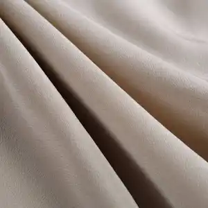 100% Silk Fabric CDC (Crepe De Chine), 8.5MM - 40MM, 114cm or 140cm width, PFD white or dyed or digital printed for shirt