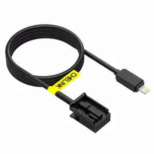 Nieuwe Product Audio AUX Kabel voor iPhone6S 7 PLUS 8 X met iOS systeem Fit forBMW Z4 E83 E85 E86 X3 X5