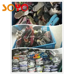 Commercio all'ingrosso 25kg balla di commercio all'ingrosso di scarpe usate in texas scarpe usate di esportazione per africa