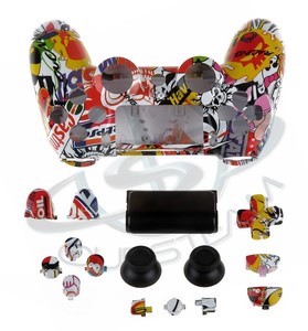 pegatina cáscara carcasa del controlador de bomba cubre el reemplazo kit <span class=keywords><strong>mod</strong></span> para PS4 - Product Image 1
