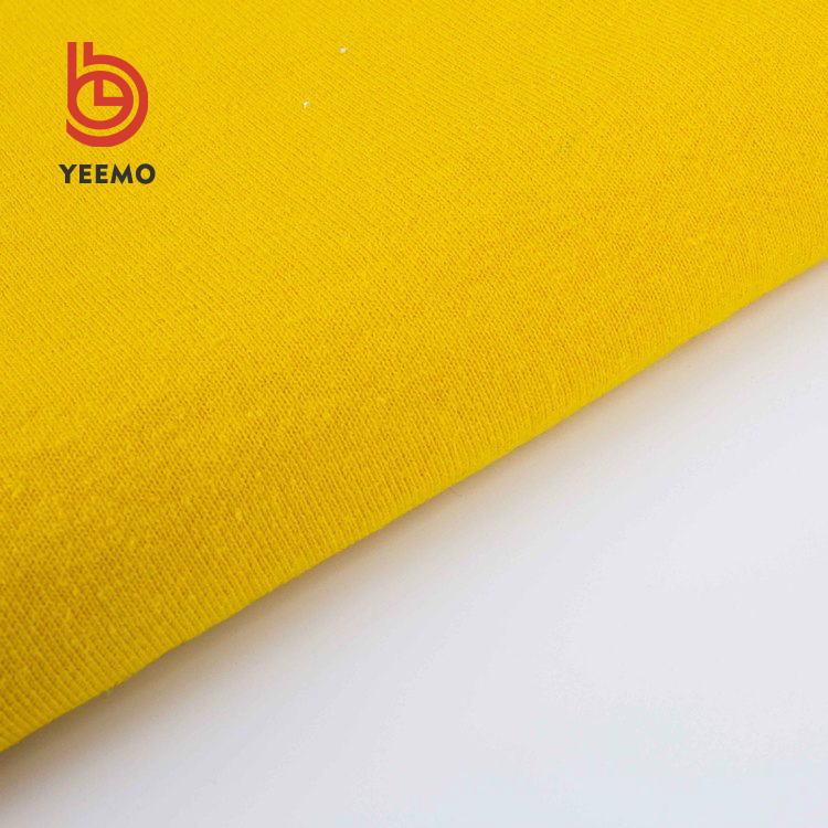 Низкая MOQ органический хлопок конопли ткань французский Терри ткань для осень зима