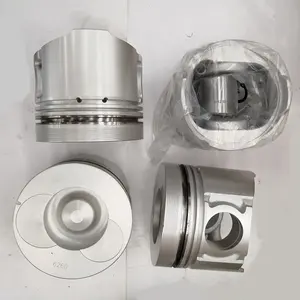 6BG1 piston 6260 Excavator Machinery diesel engine parts for 4BG1 / 6BG1 cylinder liner kit piston