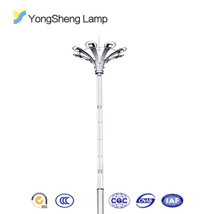 Poste de iluminación de mástil alto/luz led de mástil alto