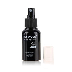 Stock Hotsweety ! Spray <span class=keywords><strong>fixateur</strong></span> de <span class=keywords><strong>maquillage</strong></span> pour le visage, tube noir imperméable longue durée SPF15 haute définition 75 ml - Product Image 2