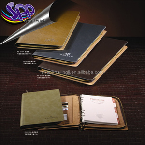 2016 de lujo de la pu leathera4 a5 a6 cuaderno con banda elastica/belleza <span class=keywords><strong>francia</strong></span> estilo notebook - Product Image 1