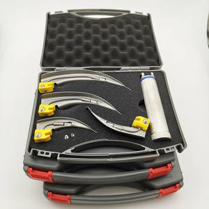 Venta caliente de acero inoxidable reutilizable laringoscopio precio conjunto - Product Image 4