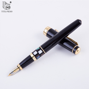 Pluma Estilográfica de Metal Recargable con Cruz de Pluma, de Acero Inoxidable, de Lujo, Personalizada con el Logotipo de la Marca TTX Executive, Fabricada en China - Product Image 2