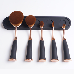 En gros alibaba <span class=keywords><strong>rose</strong></span> or 6 pcs/ensemble nu personnalisé maquillage brosse cosmétique brosse - Product Image 6