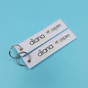 Porte-clés <span class=keywords><strong>de</strong></span> forme personnalisée, avec bordure en forme <span class=keywords><strong>de</strong></span> mercerie, avion, tissé, coloré, <span class=keywords><strong>pour</strong></span> cadeaux promotionnels, nouvelle collection, - Product Image 4