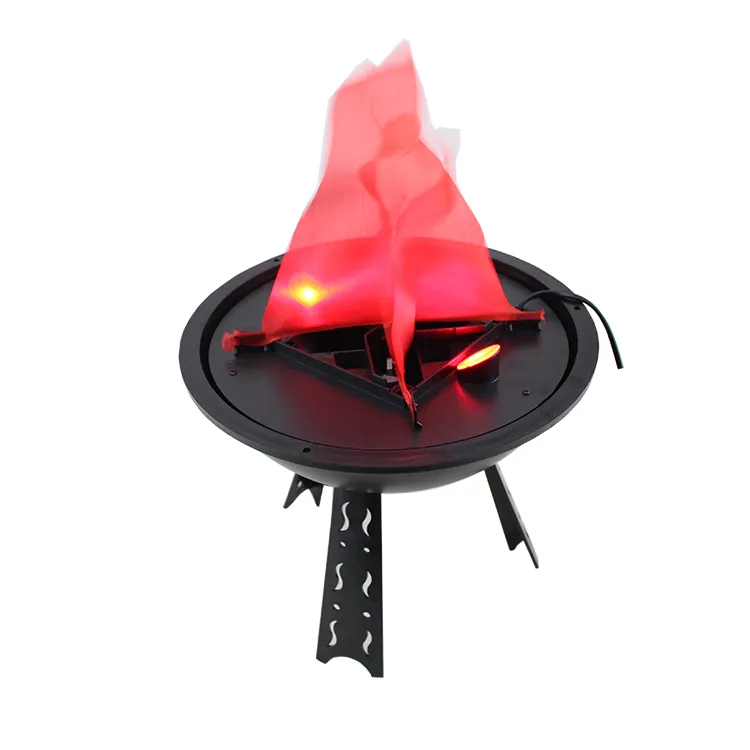 Светодиодный светильник с эффектом пламени, лампа с имитацией огня для вечеринки, сцены, ночного клуба