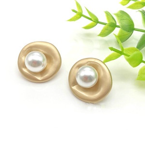 23 Mm 패션 디자인 버튼 의류 모조 진주 장식 버튼 오버 코트 가방 장식 바느질 Sup