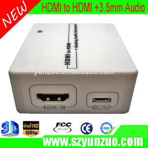 Hdmi <span class=keywords><strong>a</strong></span> hdmi + de audio( spdif + l/r) extractor 1080p 2/<span class=keywords><strong>5</strong></span>.1 canales - Product Image 1