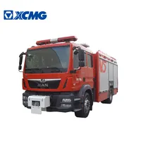 XCMG आधिकारिक बहु-कार्यात्मक अग्निशमन ट्रक पानी की टंकी बचाव आग ट्रक 251 - 350hp 3001 - 5000L डीजल यूरो 5 मैनुअल