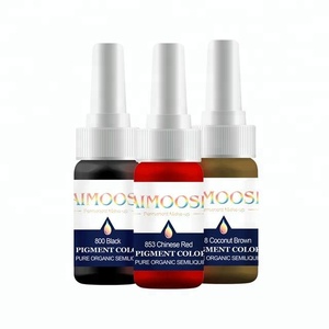 Aimoosi Nano puro pigmento Microblading <span class=keywords><strong>para</strong></span> Semi-permanente maquillaje pigmento ceja labio tatuaje tinta bordado 35 color - Product Image 2