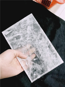 Bán Buôn Tấm Tinh Thể Thạch Anh Trong Suốt Tự Nhiên, Tấm Đá Thạch Anh, Gạch Pha Lê - Product Image 4